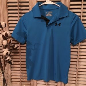 Boys under armour polo